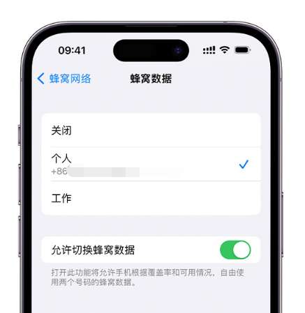 确山苹果维修服务分享如何在iPhone上使用双卡 